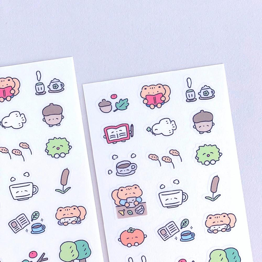 [포포숲] 가을내음 스티커