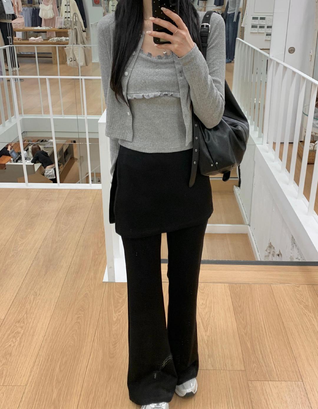 루앤메리 튤립 나시 가디건 세트 (2col)