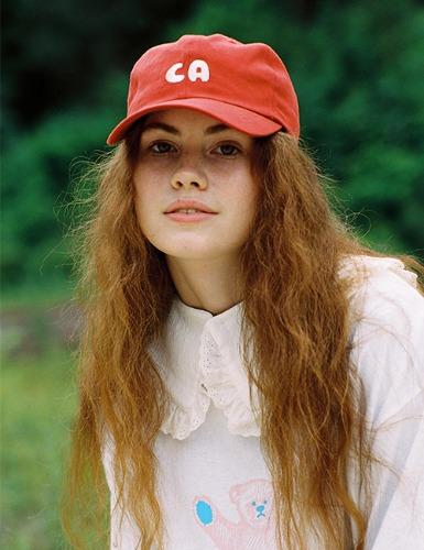 CELLOPHANE SYMBOL LOGO BALLCAP / RED