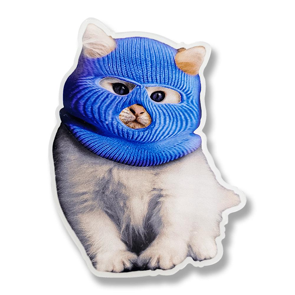 alley blue cat  Acrylic Tok