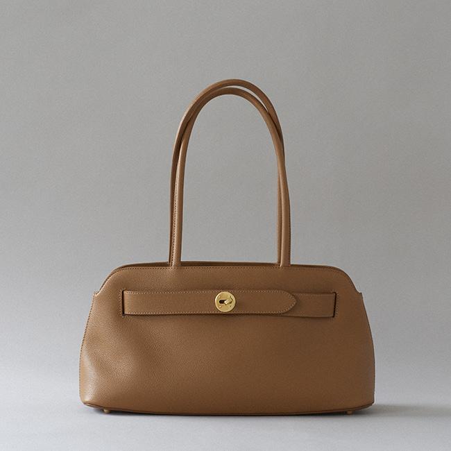 SHIMO BAG (EW) VERSION_MILKY BROWN