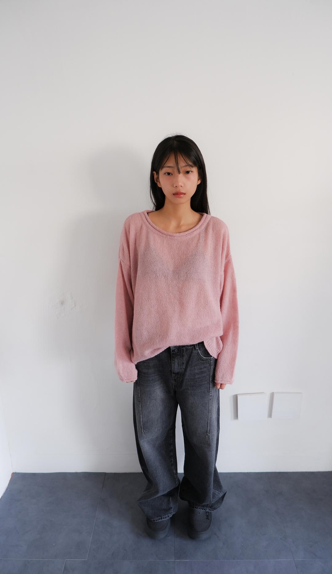 Clear box knit