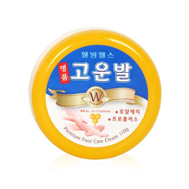 웰빙헬스 명품 고운발 크림 기타향 110g, 1개
