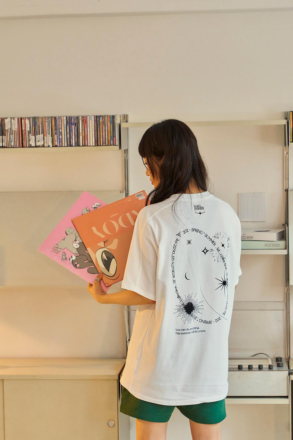 Don't bother yourself T-shirts (White)