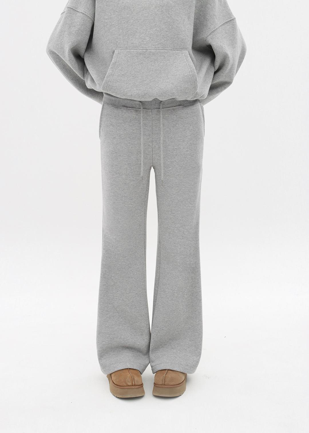 [B-BASIC] 라이트 스웨트 기모 부츠컷 팬츠