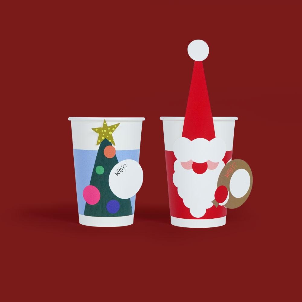 [오티토오티토] 크리스마스 파티 컵홀더