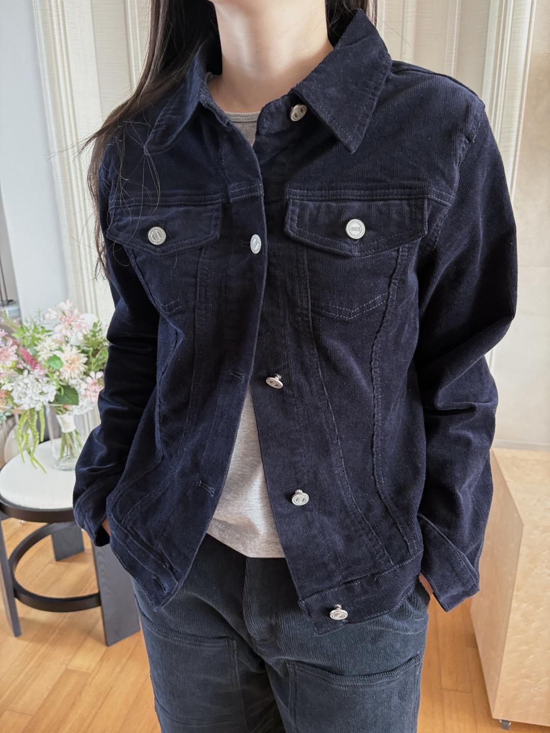 Corduroy trucker jacket (2C)