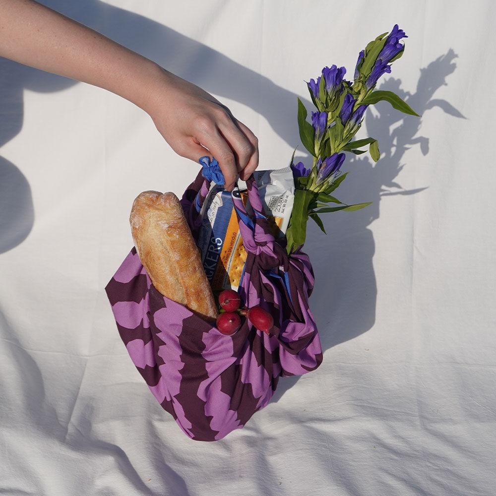 패턴 랩핑클로즈 핑크스트라이프 90X90