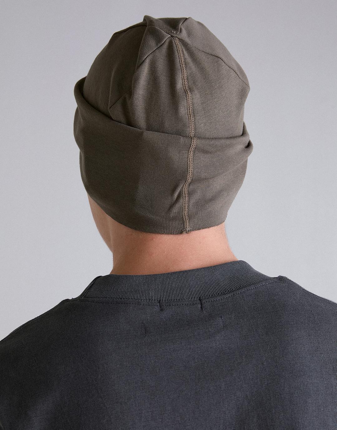 252 Cotton Rib Beanie (Army)