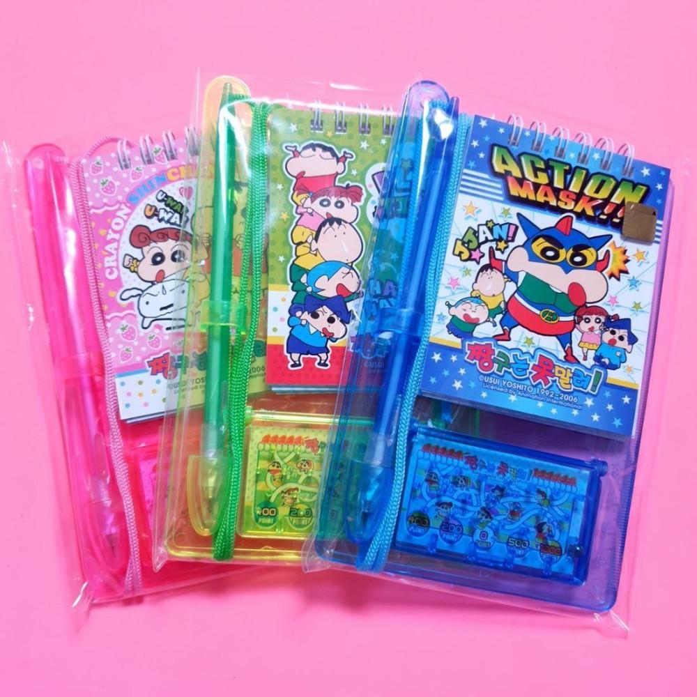 [고전문구] 짱구는못말려 짱구 목걸이 수첩