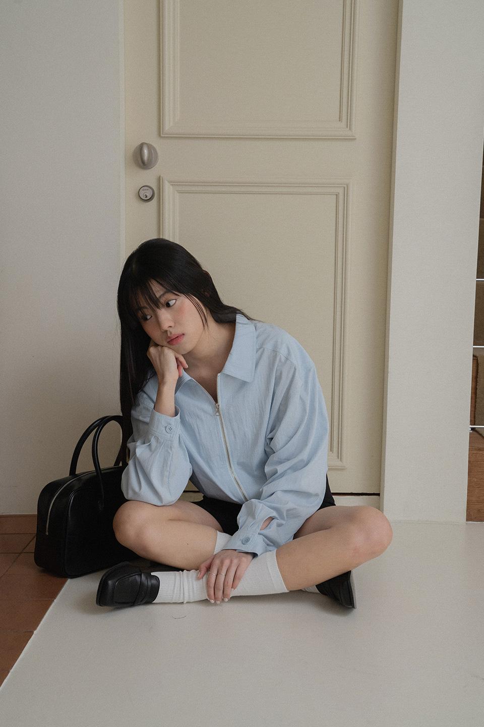 Water summer blouson_sora