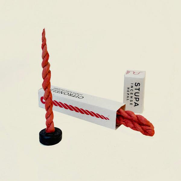 STUPA ROPE INCENSE (CITRONELLA)