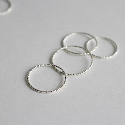 무배/실버925 컷팅 은반지