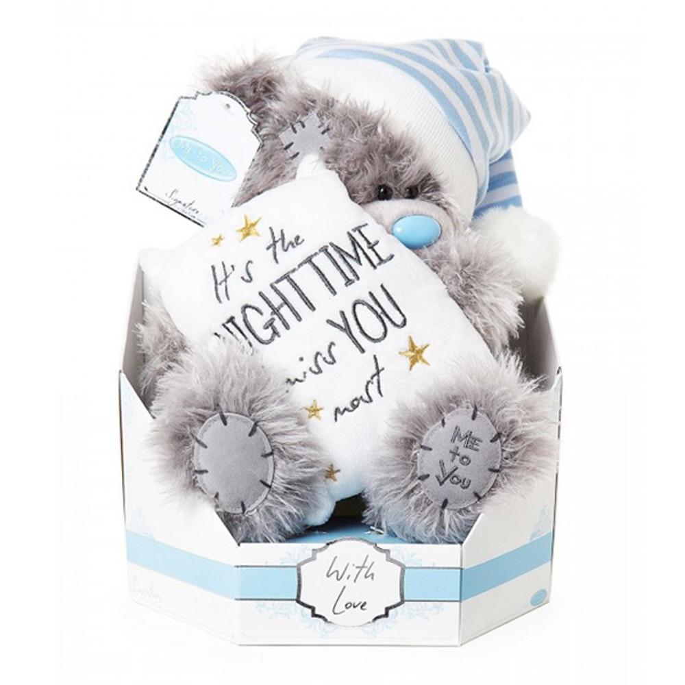 Me To You 4109 미 투 유  나이트 캡 플러시 베어-9in(22cm)/곰인형/미투유인형/인형선물