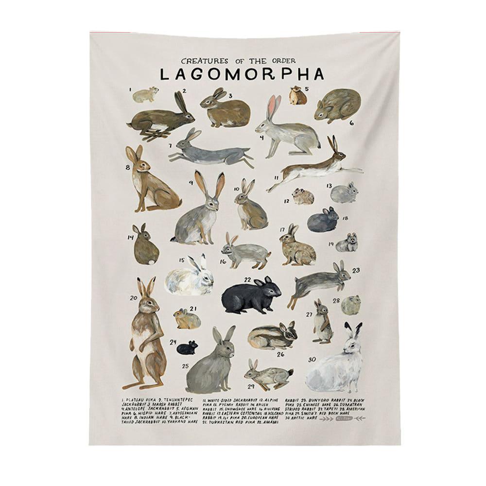 Vintage Illustration 빈티지 패브릭 포스터