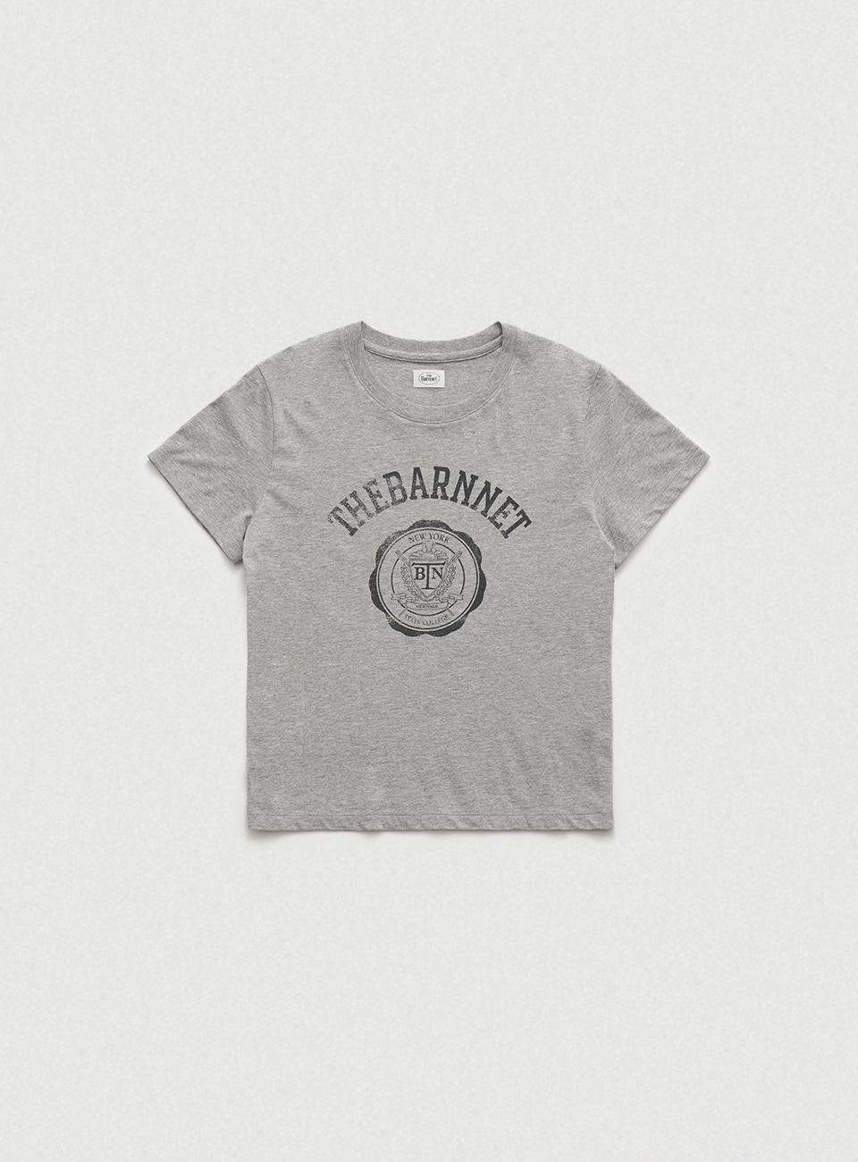 Lettre Tee T-shirt_Grey
