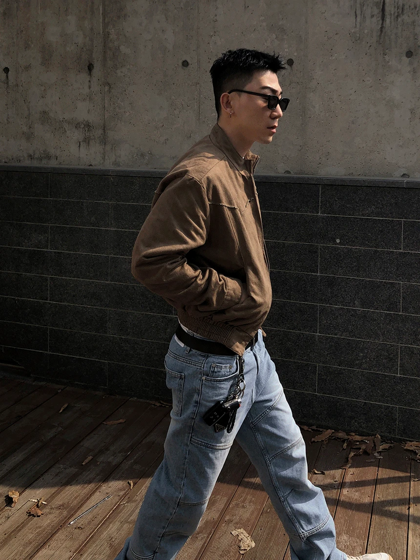 premium+ 크롭 웨스턴 스웨이드자켓 (3color)