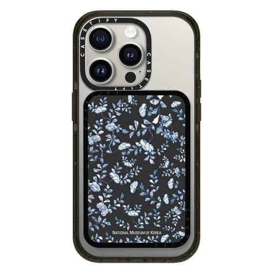 NMK Blue Nacre Snappy Cardholder Stand