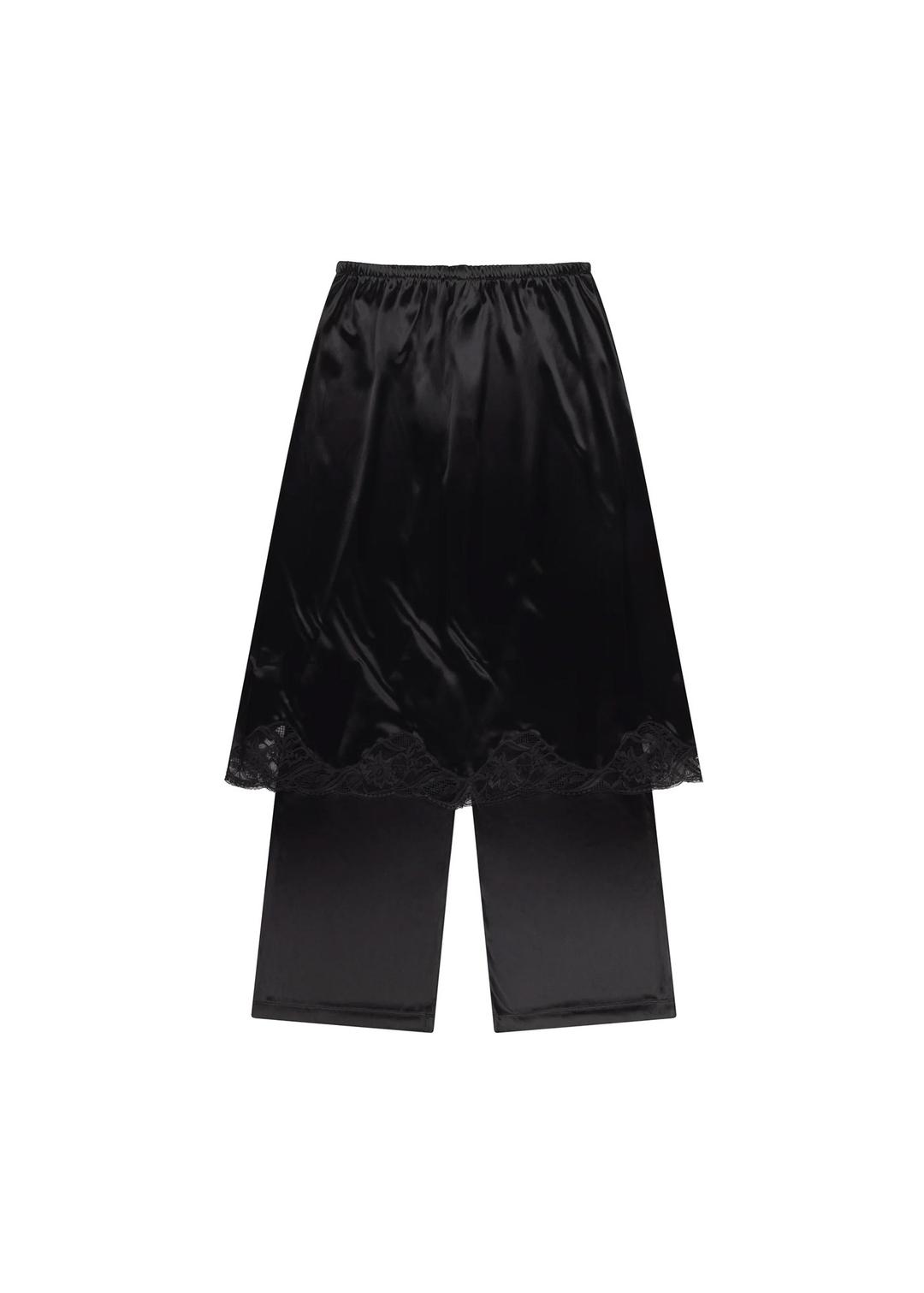 애슐리윌리엄스 BLACK LINGERIE TROUSER (BLACK)
