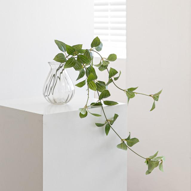 [몬트레소르] 그린덩굴 나뭇가지 필로우 조화 실크플라워 그리너리 테이블 인테리어조화
