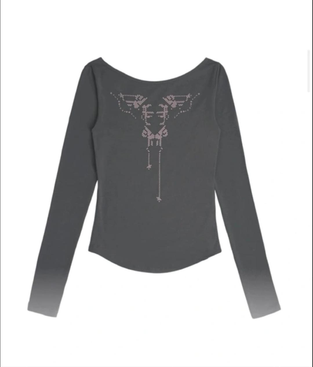 오호스 Graphic Contour Long Sleeves | 후루츠패밀리