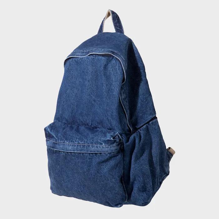 [Denim] All Day Back 01 / Mid Blue