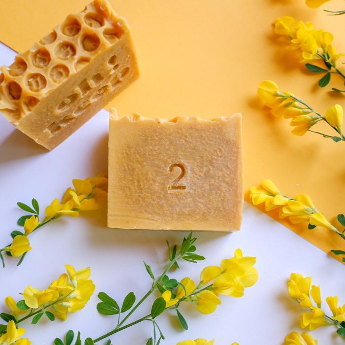 넘버 비누 No.2_ yellow 보습 건성