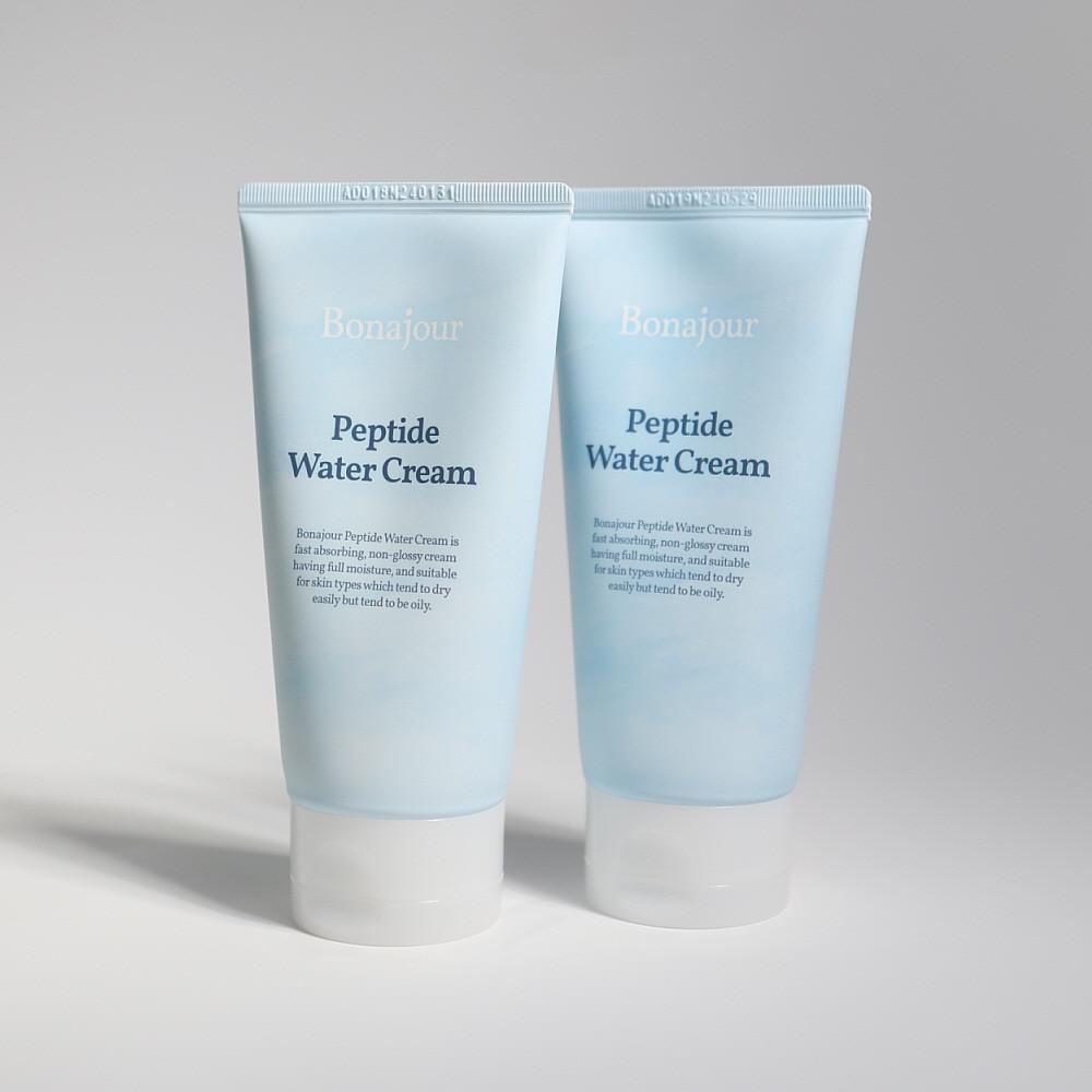 보나쥬르 비건 펩타이드 워터크림 100ml, 2개