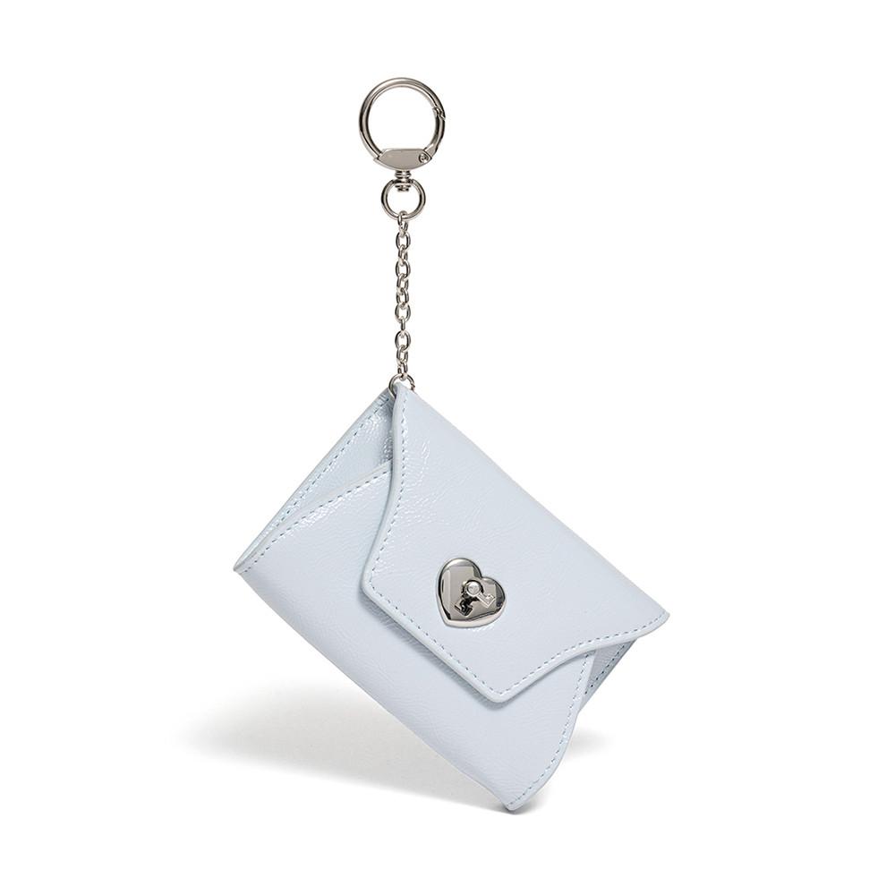 하트락 키링 멀티 파우치 카드지갑 스카이블루