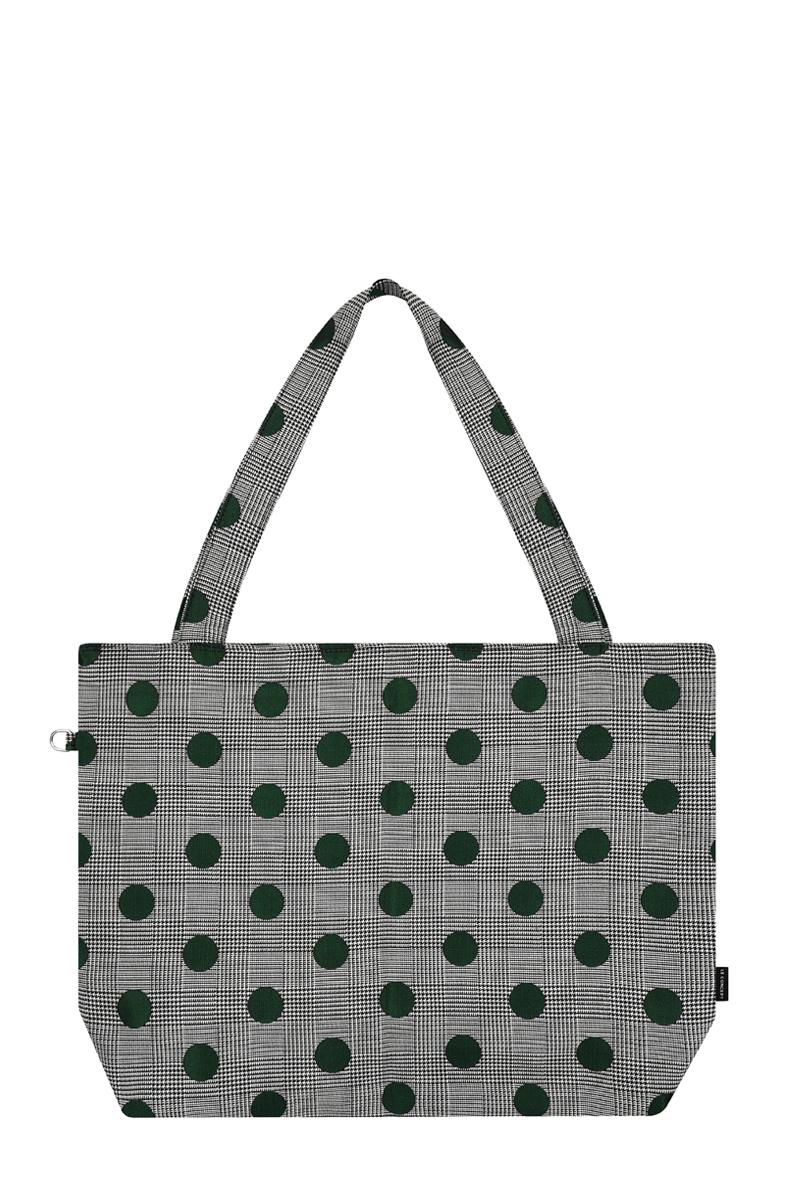 Polka Classic Shoulder Bag [Green Dot]
