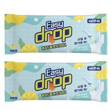 이지드롭 일회용 변기크리너, one size, 2개