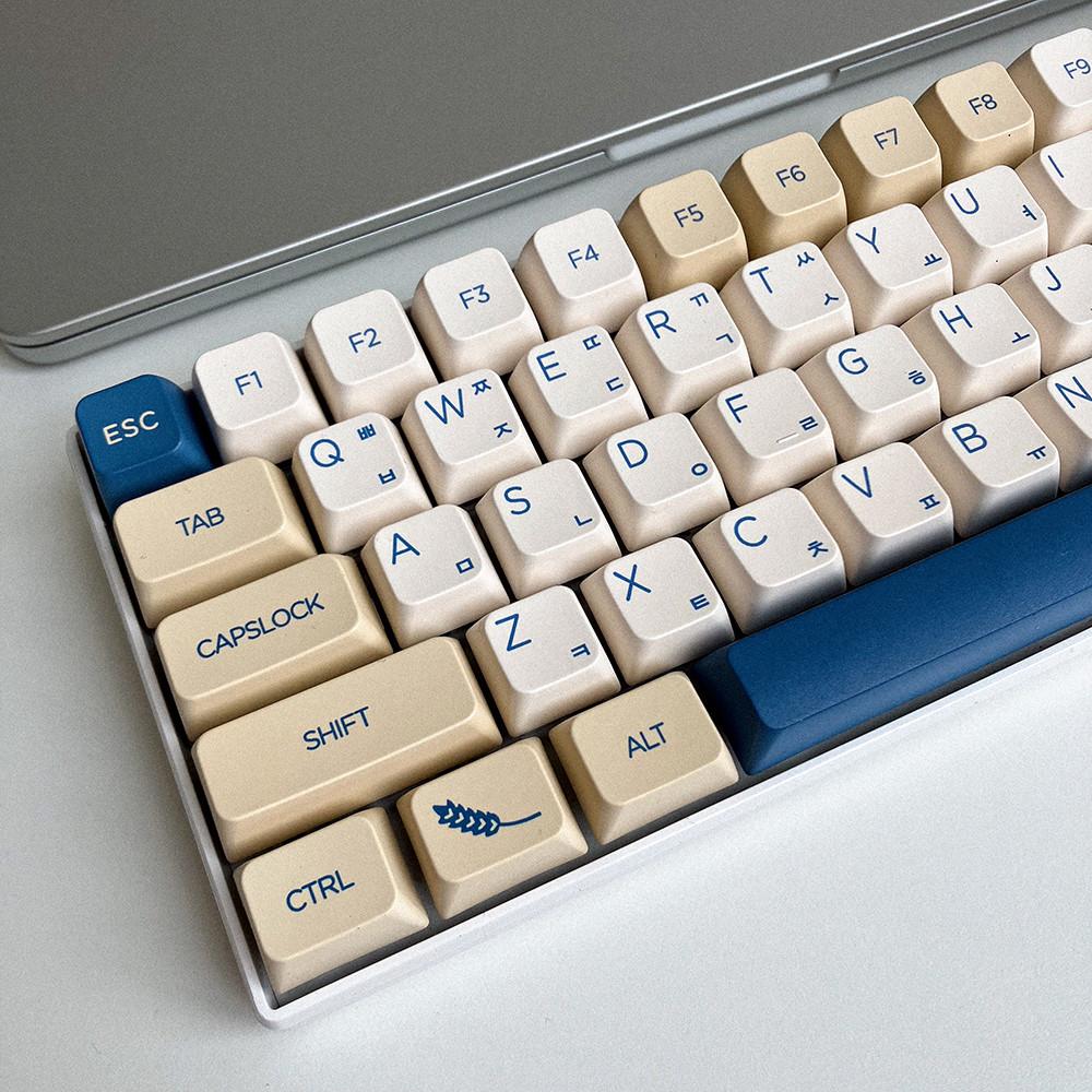 GMK 두유 소이밀크 MDA PBT 한무무 기계식 키보드 다얼유 독거미키캡