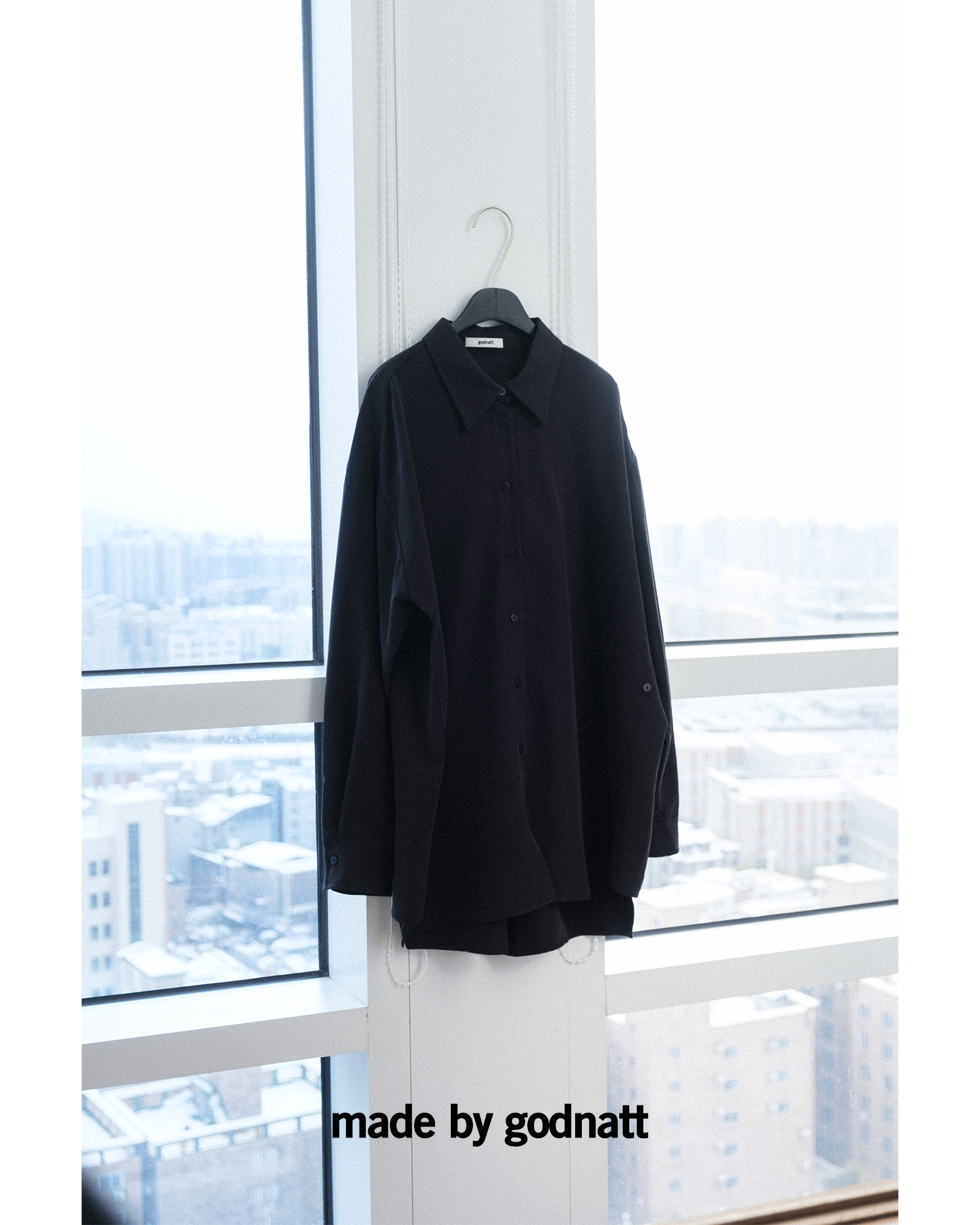 큐프라 트위스트 셔츠(2컬러)