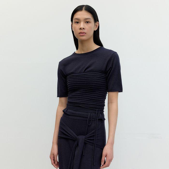 [1차 리오더] Ridge Scashi Bustier_Navy
