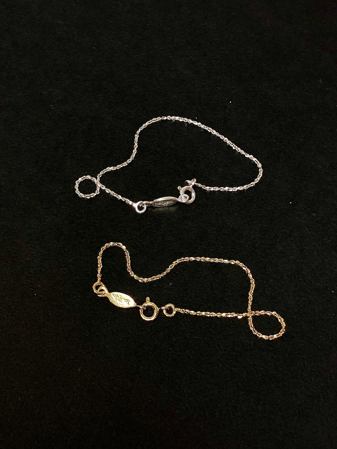 Cutting chain bracelet