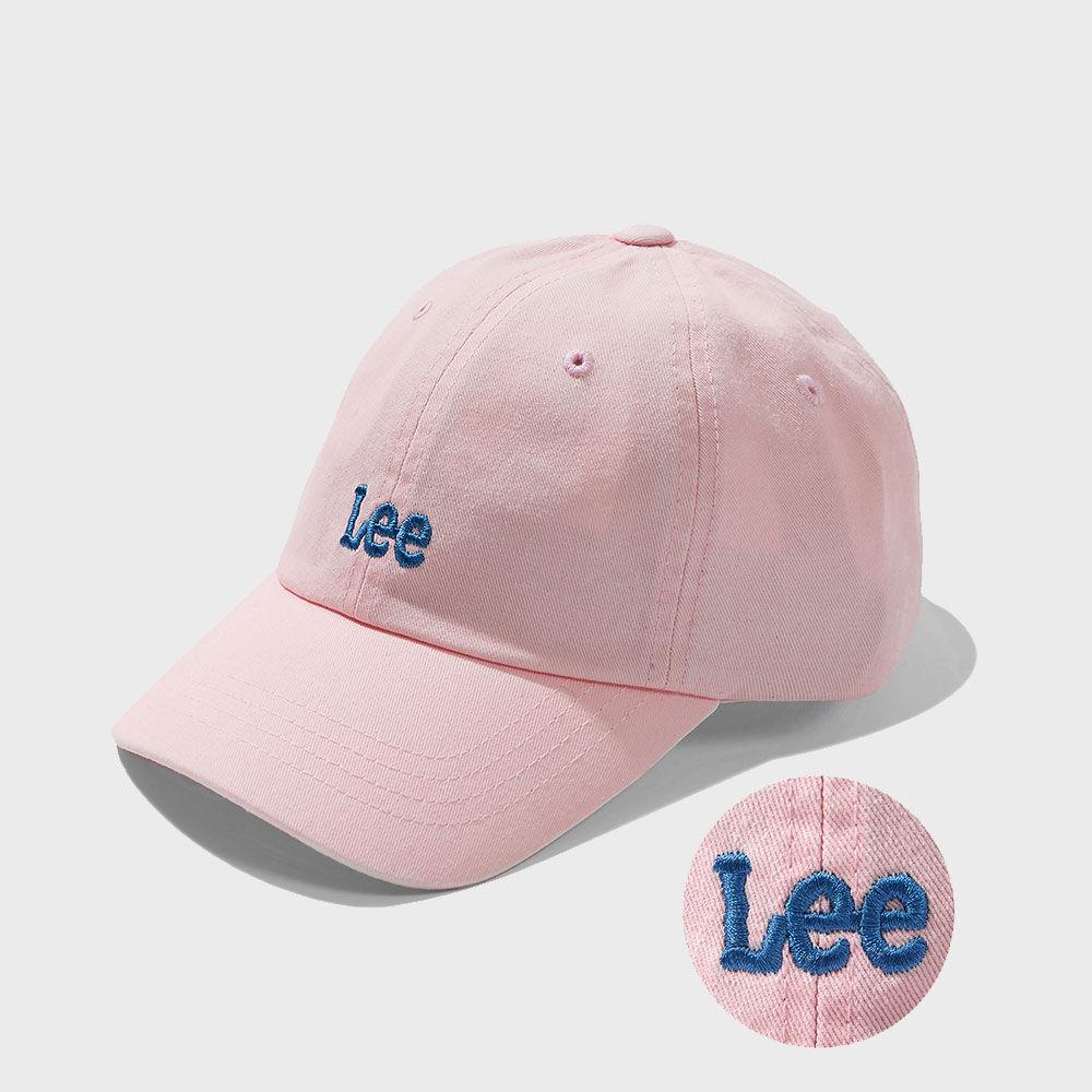 트위치로고 피그먼트 볼캡 핑크