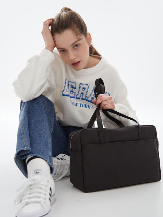 NYLON SHOULDER BAG_CHARCOAL