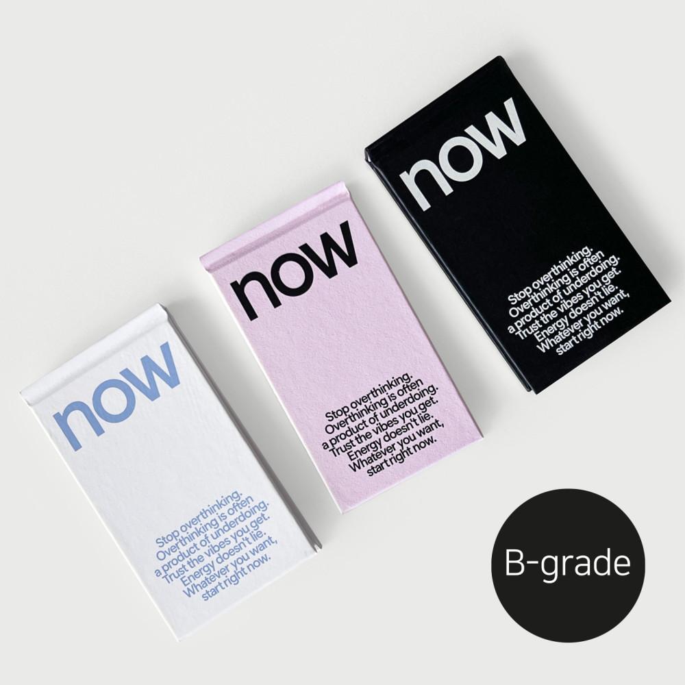 (B-grade) now diary 나우 다이어리 핸디 휴대용 만년형 플래너 스케줄러