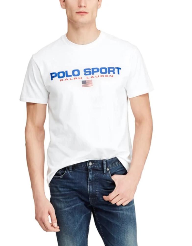 [백화점판] 폴로 랄프로렌 스포츠 로고 포니 오버핏 반팔 남여공용 티셔츠 클래식 핏