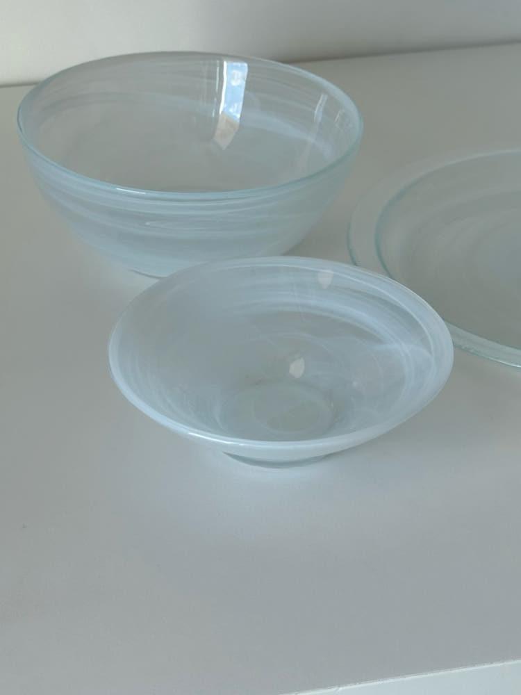 Arda olive bowl/ 아르다 글라스 테이블 웨어 접시 소스 볼