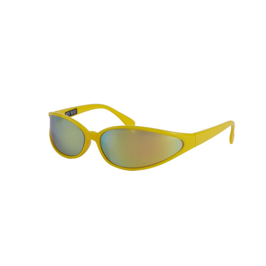 Original 'MY WAY\'(Sid Vicious ver) M1%RROR Sunglasses (YELLOW & YELLOW)