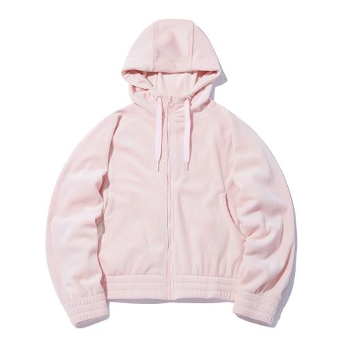 우먼스 샤틴 코듀로이 집업 L핑크 ITV4DH61ALP