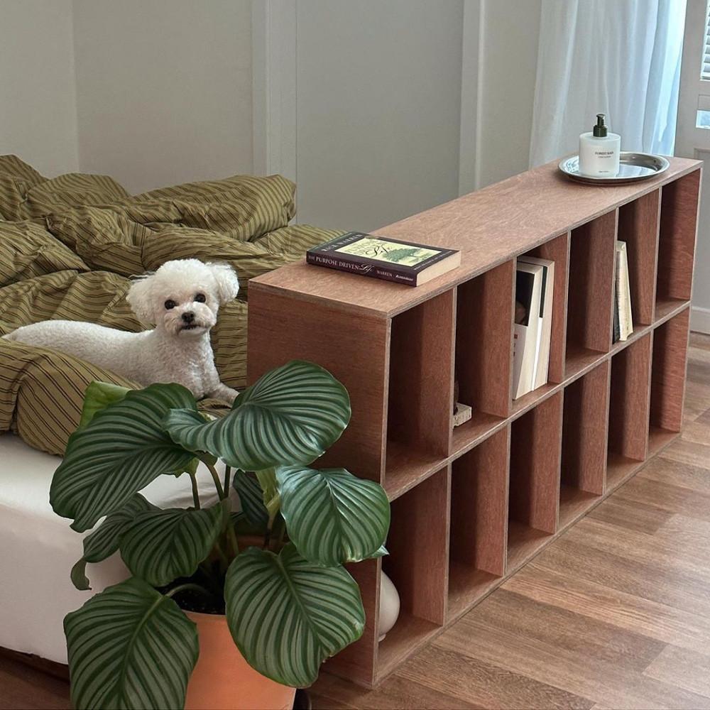 오그레 우드 책장 2x6 (가로형)