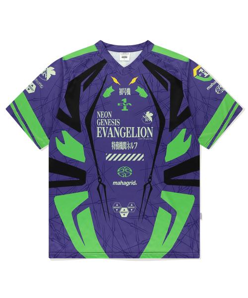 EVA-01 MOTORCYCLE JERSEY PURPLE(MG2EMMT503C)
