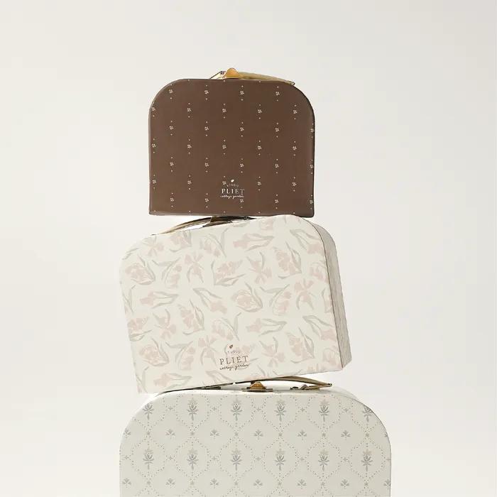 스퀘어 패턴 수트케이스 SQUARE PATTERN SUITCASE