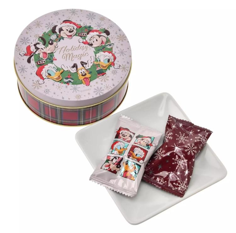 일본 디즈니 스토어 2025 크리스마스 케이스 초코 크런치 쿠키 (8개입)