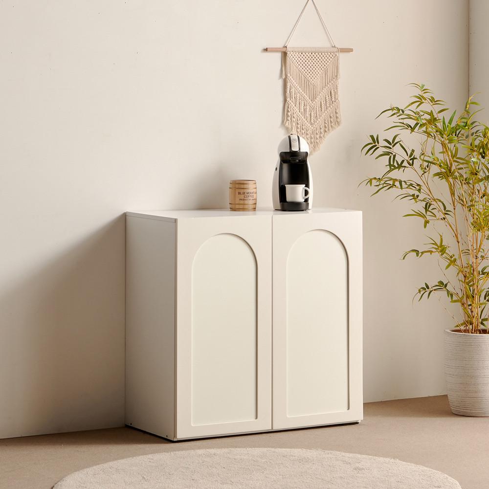 오프라 아치형 높은 수납장 장식장 800