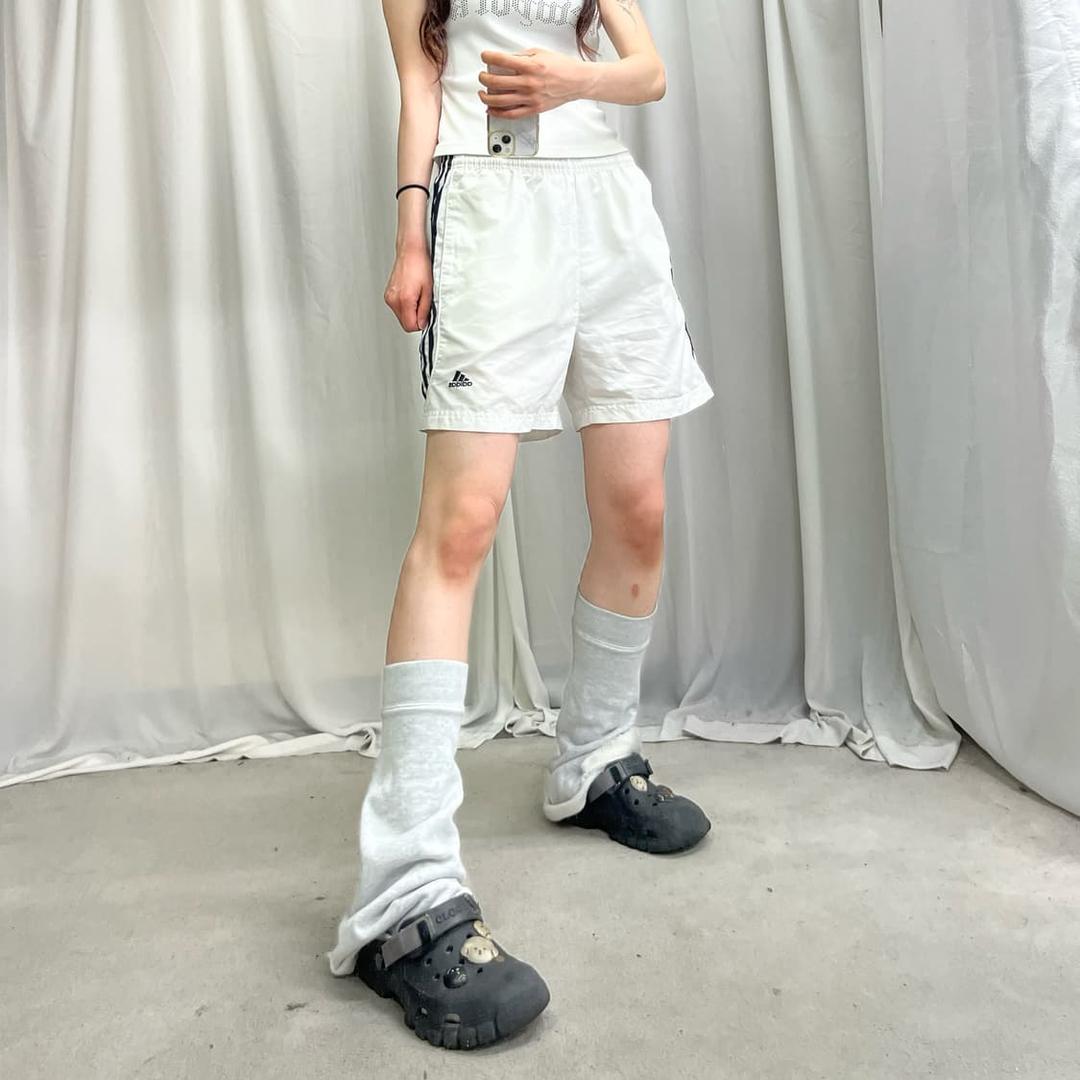 Adidas white shorts | 후루츠패밀리