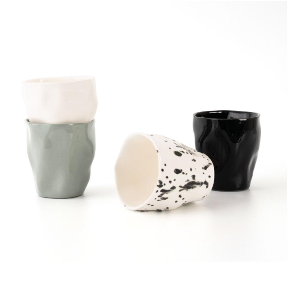 [선물포장] [오엠지세라믹] wavelet cup (4 Type)