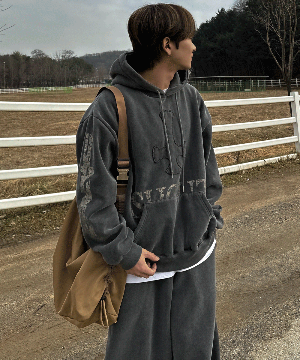 OT Pigment Lettering Hoodie 2C